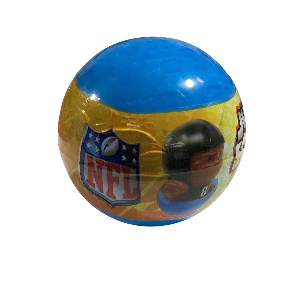 Jumbo Squeezy Surprise Jumbo Glo Foam Figures Series 8 NFL Baltimore Ravens Ball